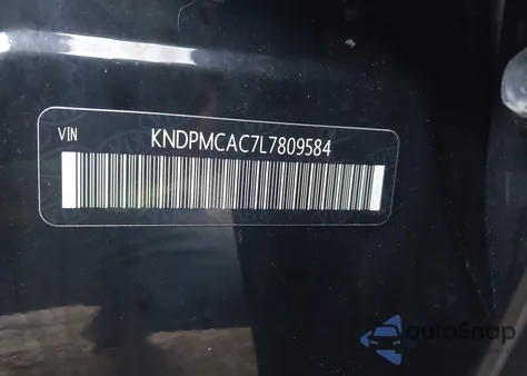 2020 Kia Sportage Lx from USA, damaged, VIN KNDPMCAC7L7809584